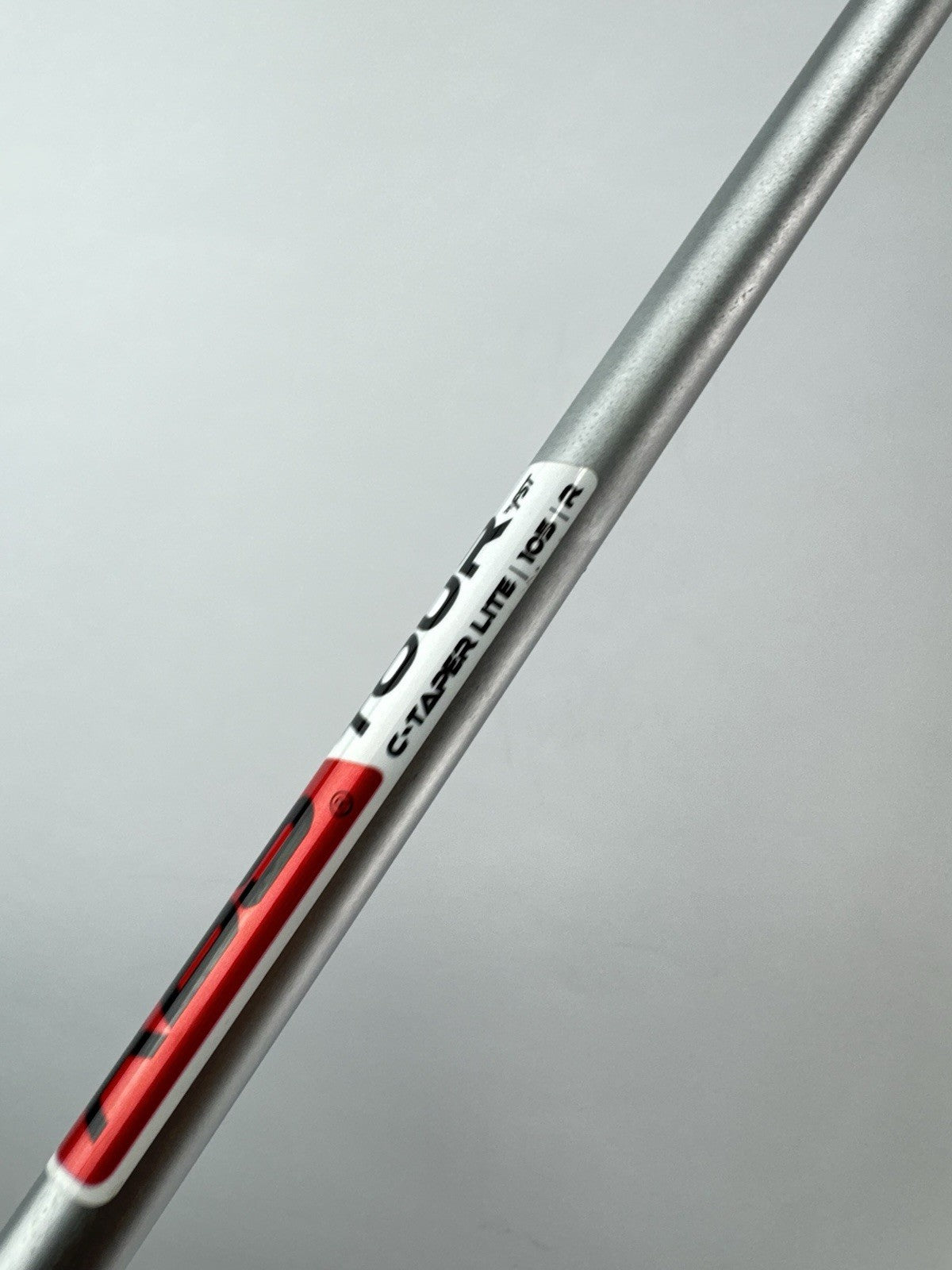 KBS Tour C-Taper Iron Shaft 105 Regular Flex Steel 35.5 /0.355 Tapered /242593