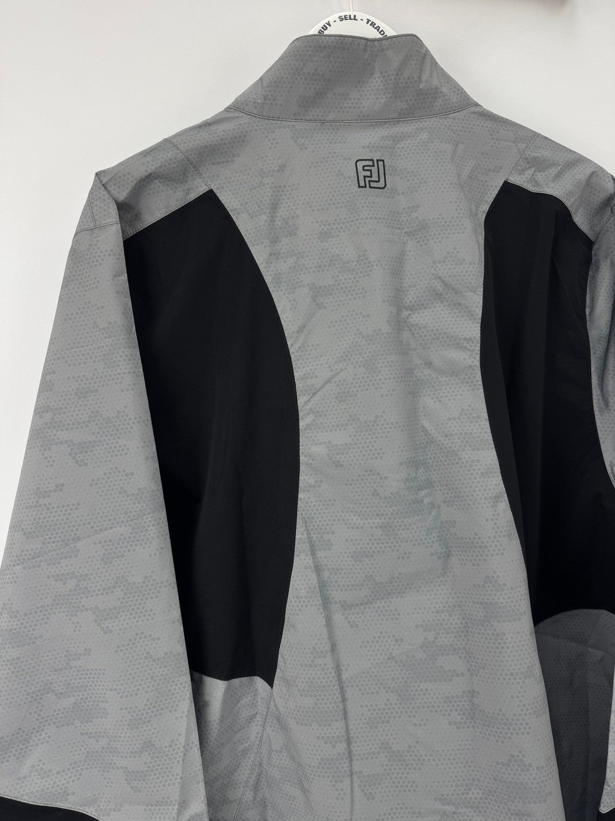 FootJoy Hydrolite X Jacket Mens Size L Grey Camo Waterproof Lightweight/3376210