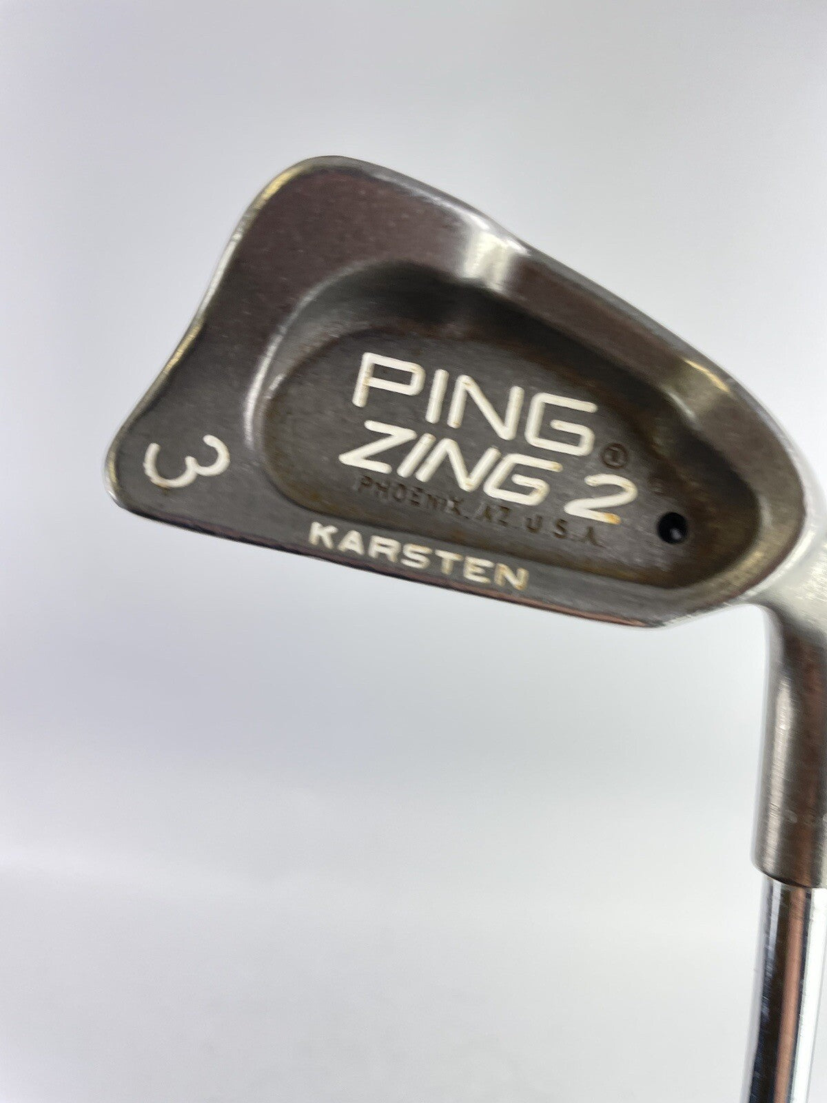 Ping Zing2 3 Iron Black Dot Stiff Flex Steel /Right Handed /New Grip /92271