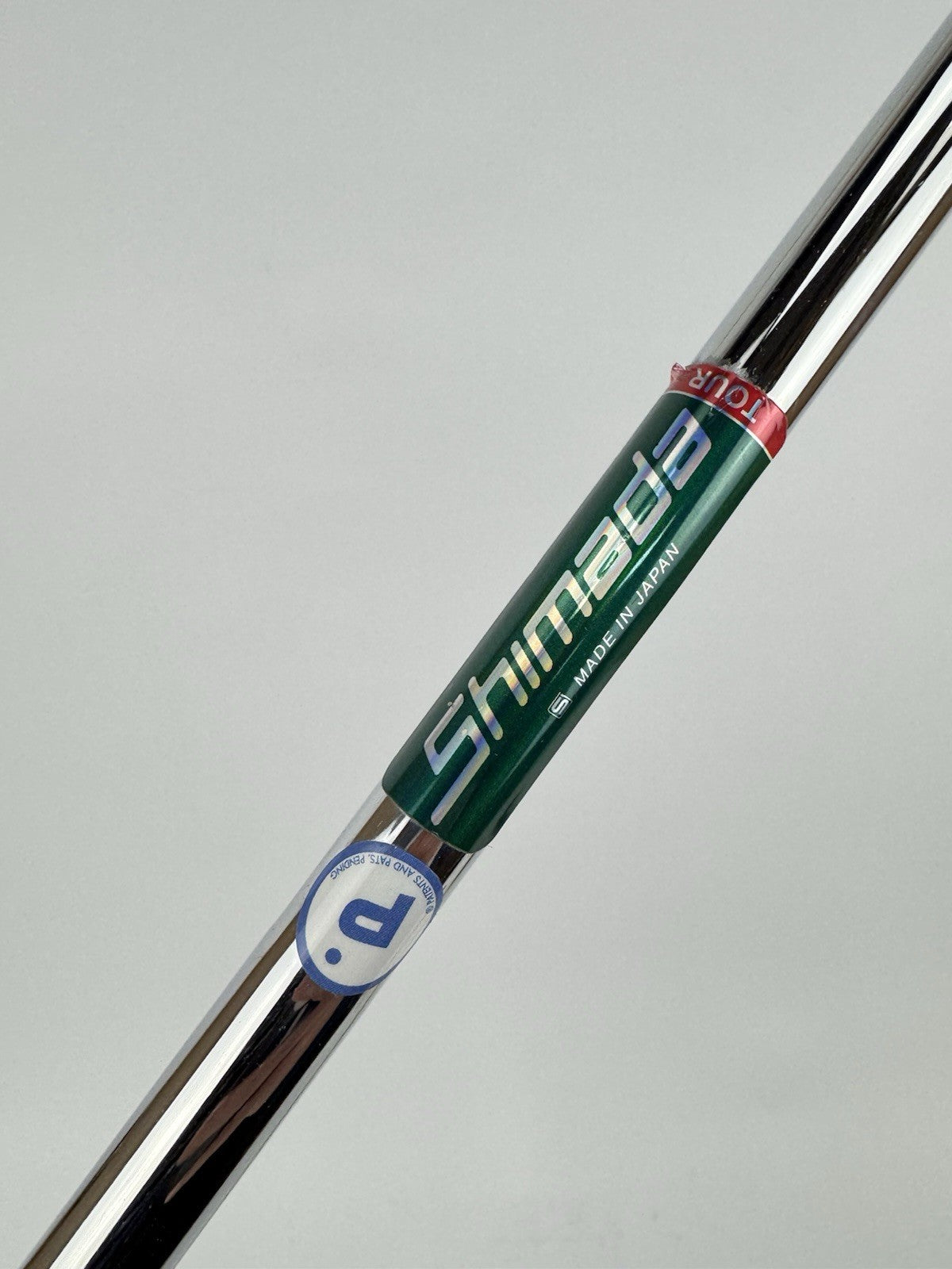 Shimada Tour Iron Shaft Stiff Flex Steel Pured 36.5” /0.355 Tapered /315772