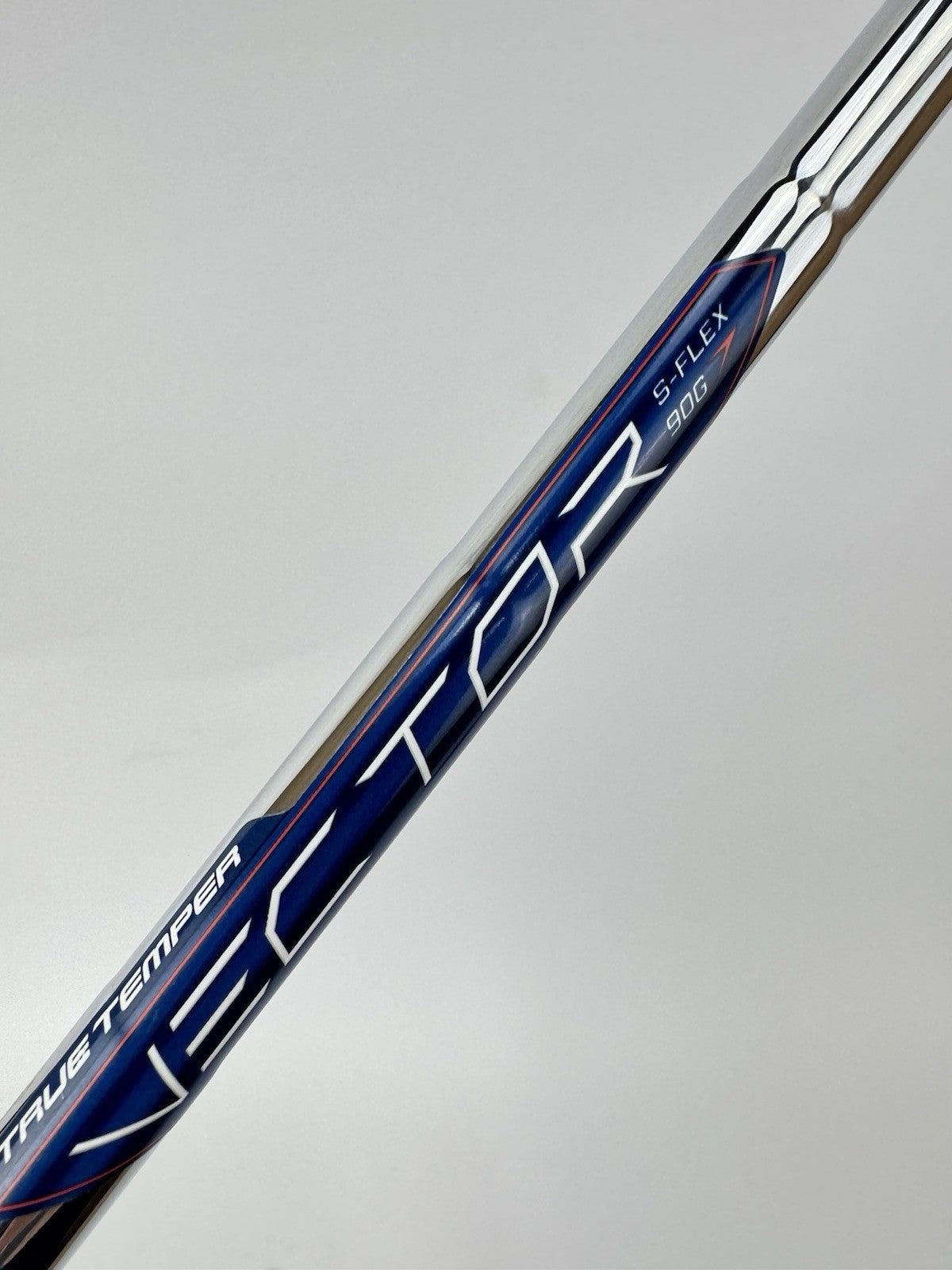 True Temper Vector Iron Shaft 90G Stiff Flex Steel 36” /0.370 Parallel /350323