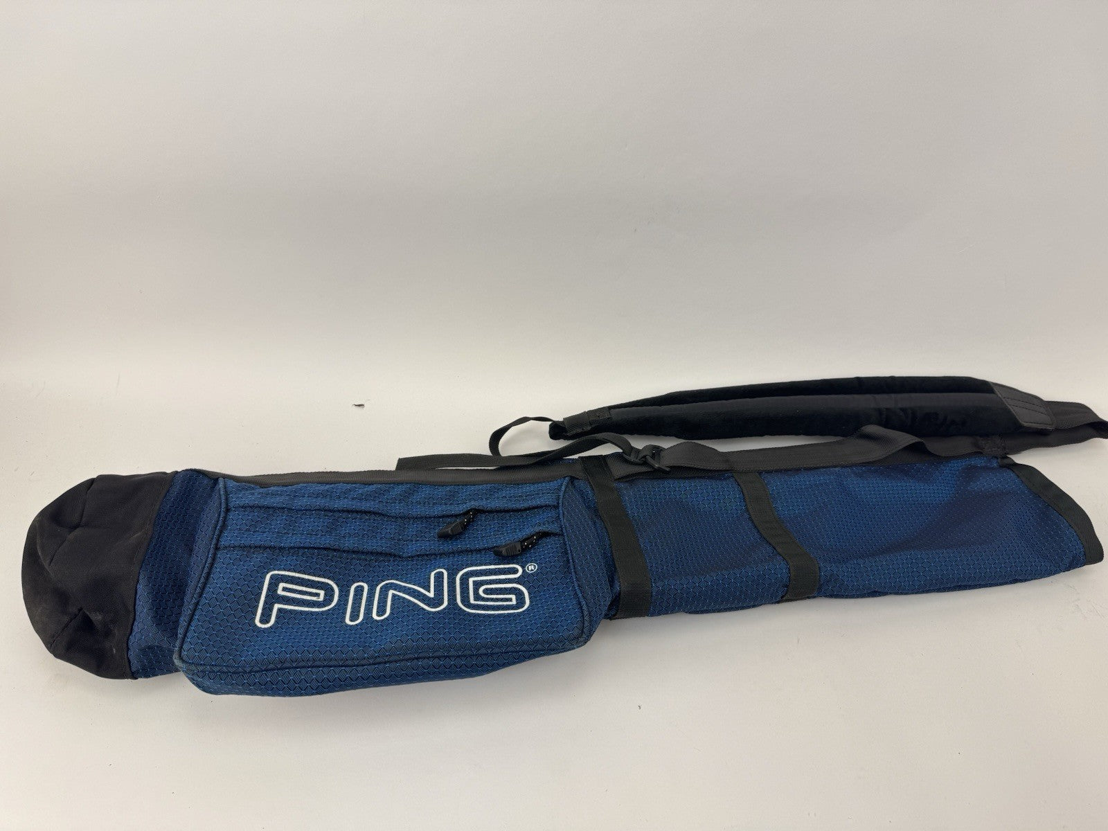 Ping Golf Sunday Pencil Bag /Carry /Strap /Blue /342510