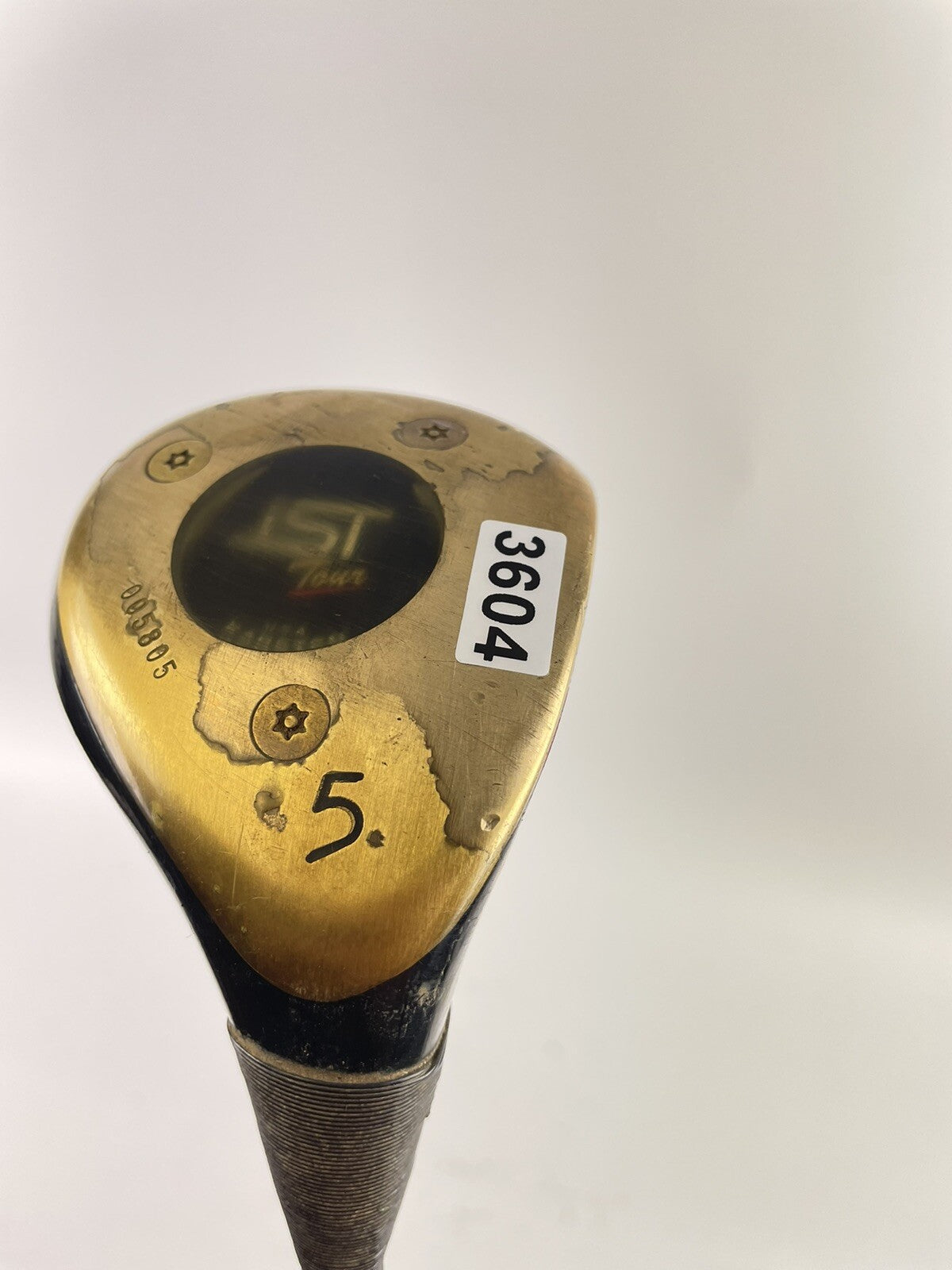 Ping ISI Tour Persimmon 5 Wood Regular Flex Steel /Right /New Grip /360411
