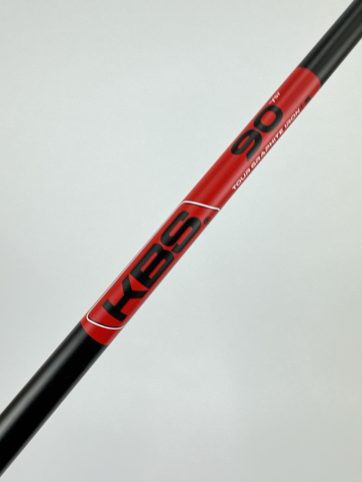 KBS Tour Graphite Iron Shaft 90 Stiff Flex Graphite 35” /0.355 Tapered /324112