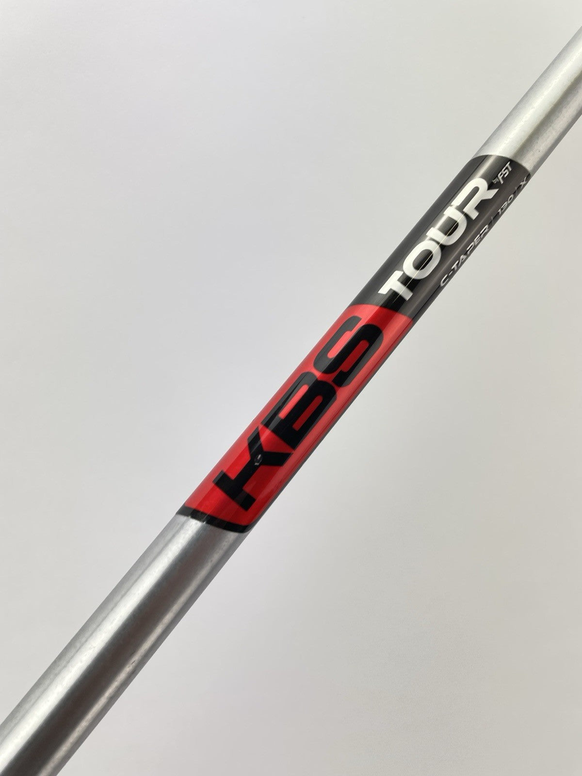 KBS Tour C-Taper Iron Shaft 130 X Flex Steel 35.5” /0.355 Tapered /291152