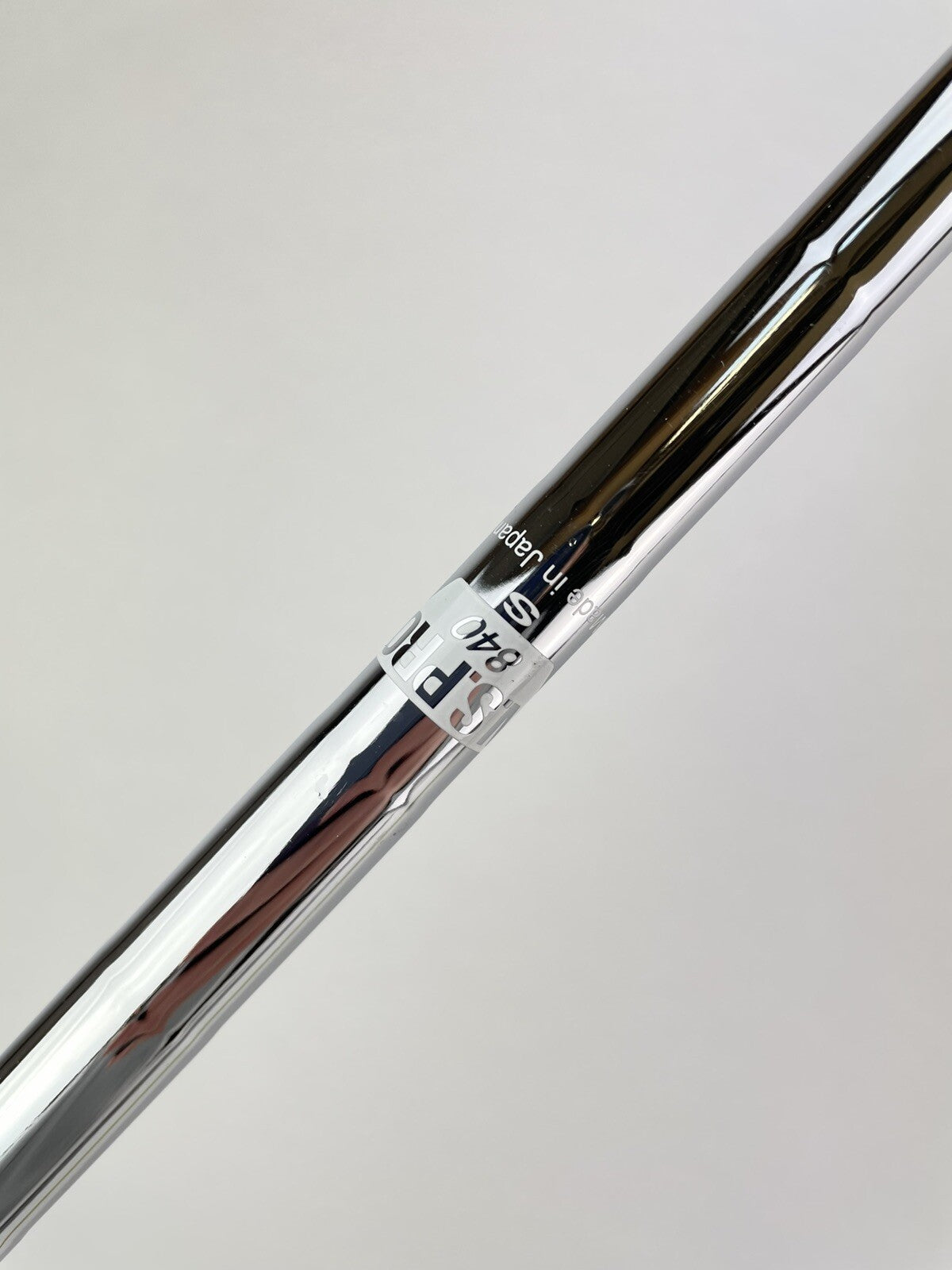 Nippon 840 Iron Shaft Stiff Flex Steel 36.5" /0.370 Parallel Tip /204494