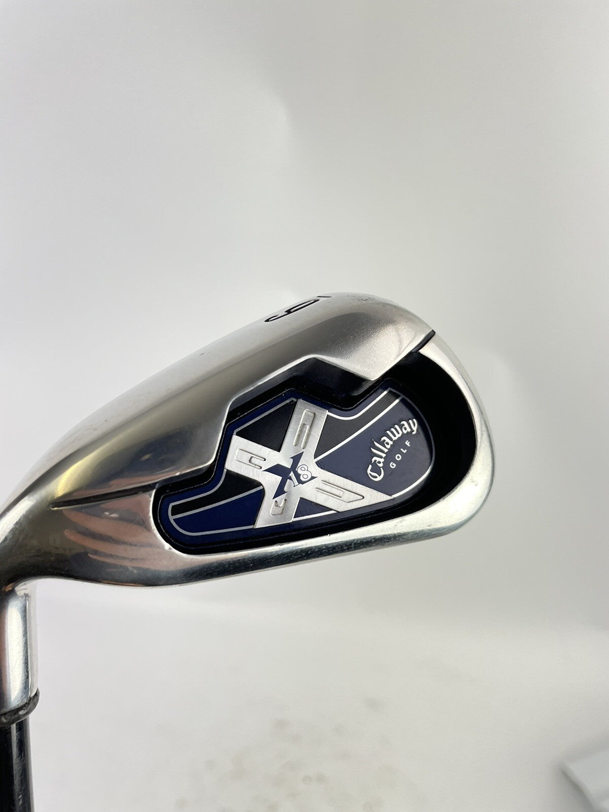 Callaway Golf X18 6 Iron Stiff Flex Graphite /Left Handed /New Grip /53491