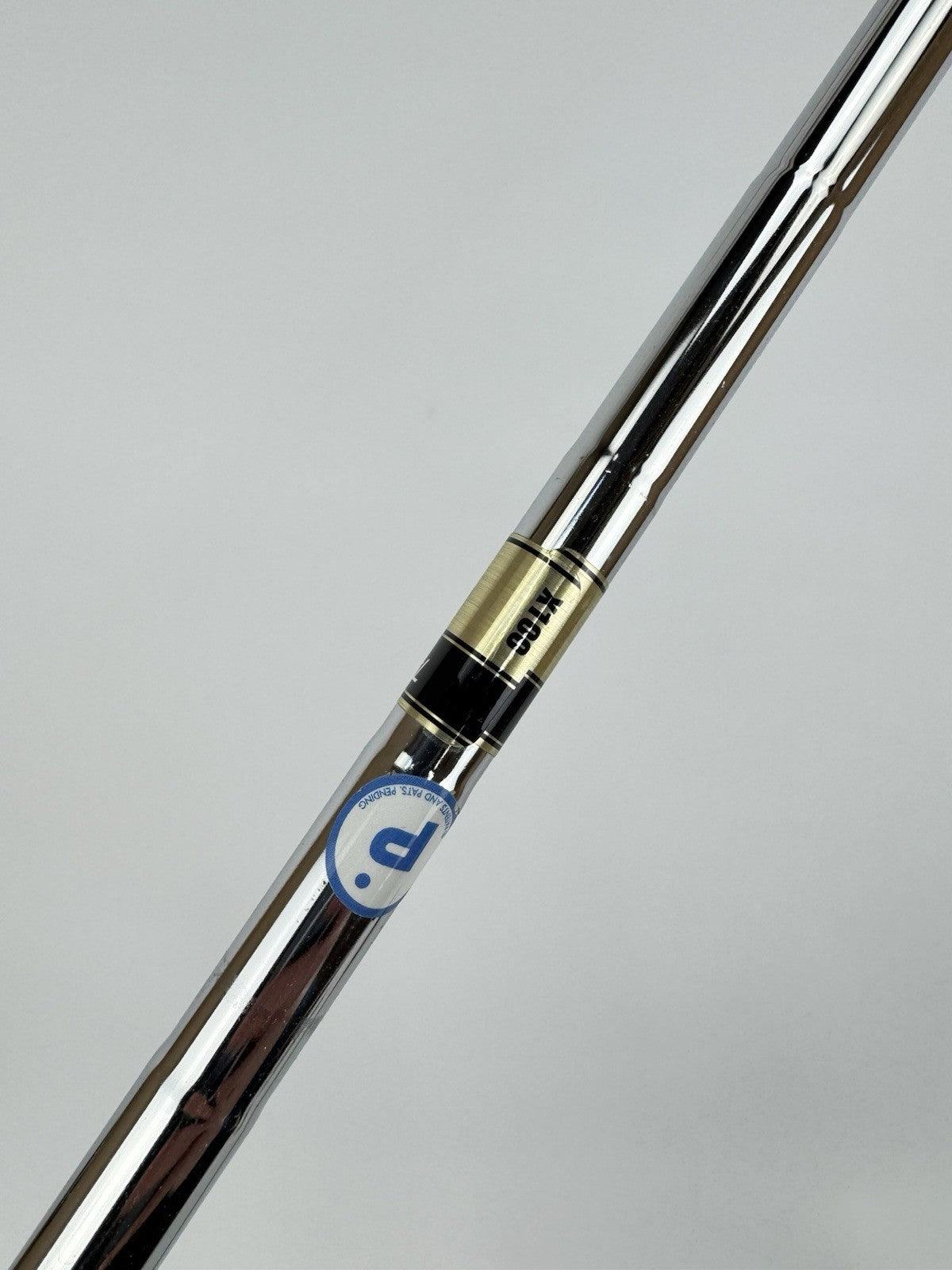 Dynamic Gold X100 Iron Shaft X Flex Steel Pured 35.5” /0.355 Tapered /315807