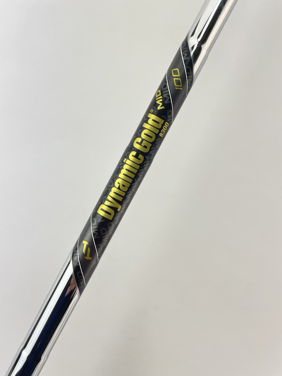 Dynamic Gold Mid 100 Iron Shaft Regular Flex Steel 35.75 /0.355 Tapered /253230