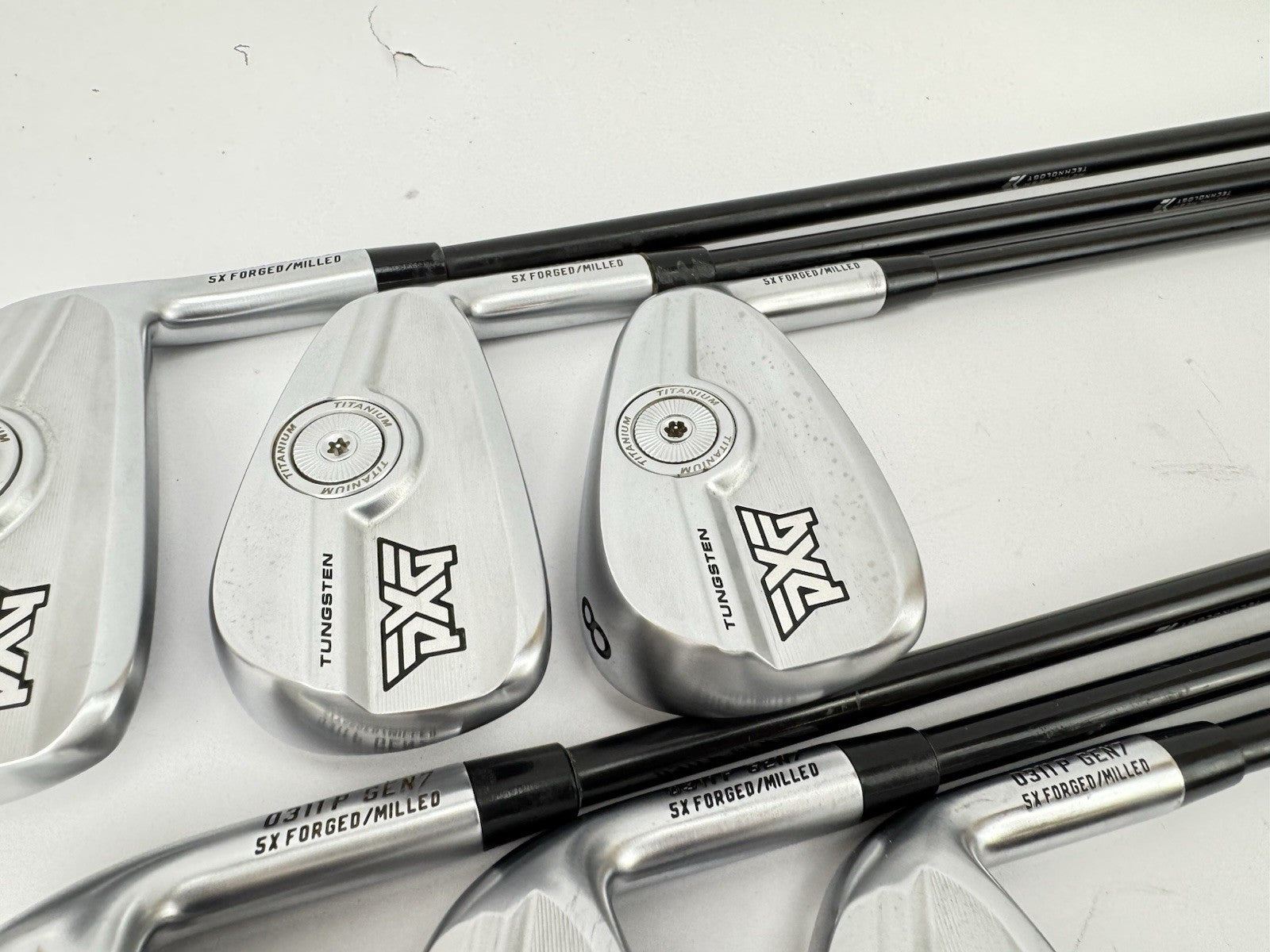 PXG 0311P Gen7 Irons 6-PW + GW Mitsubishi MMT 75 Regular Graphite /Right /354503