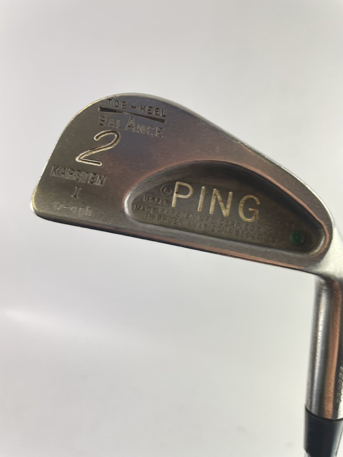 Ping Karsten 2 Iron Green Dot R300 Regular Flex Steel /Right Handed /106492