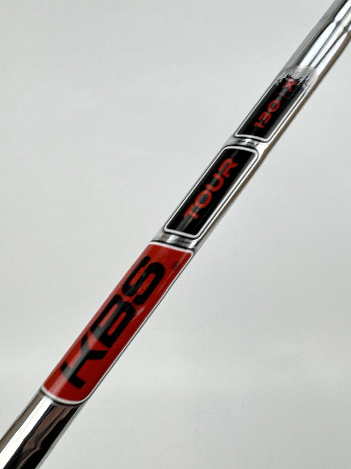 KBS Tour 130 Iron Shaft X Flex Steel 35.25” /0.355 Tapered /316933