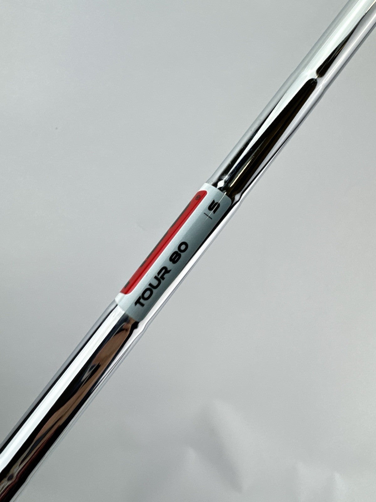 KBS Tour 80 Iron Shaft Stiff Flex Steel 35.75” /0.370 /Lamkin /304964