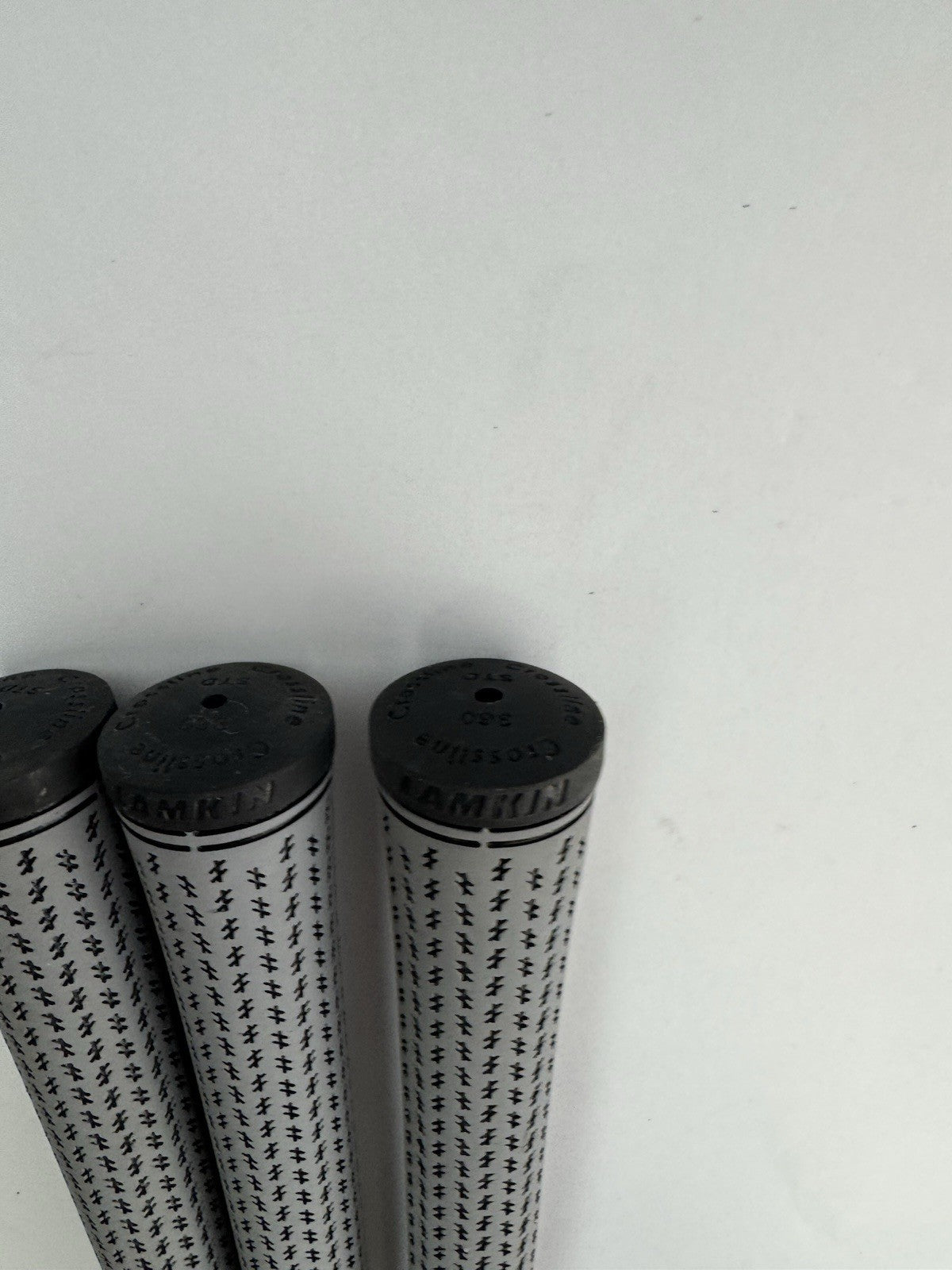 Lamkin Crossline 360 Golf Grips (3) Mens Standard /Grey/Black /Pulled /288556