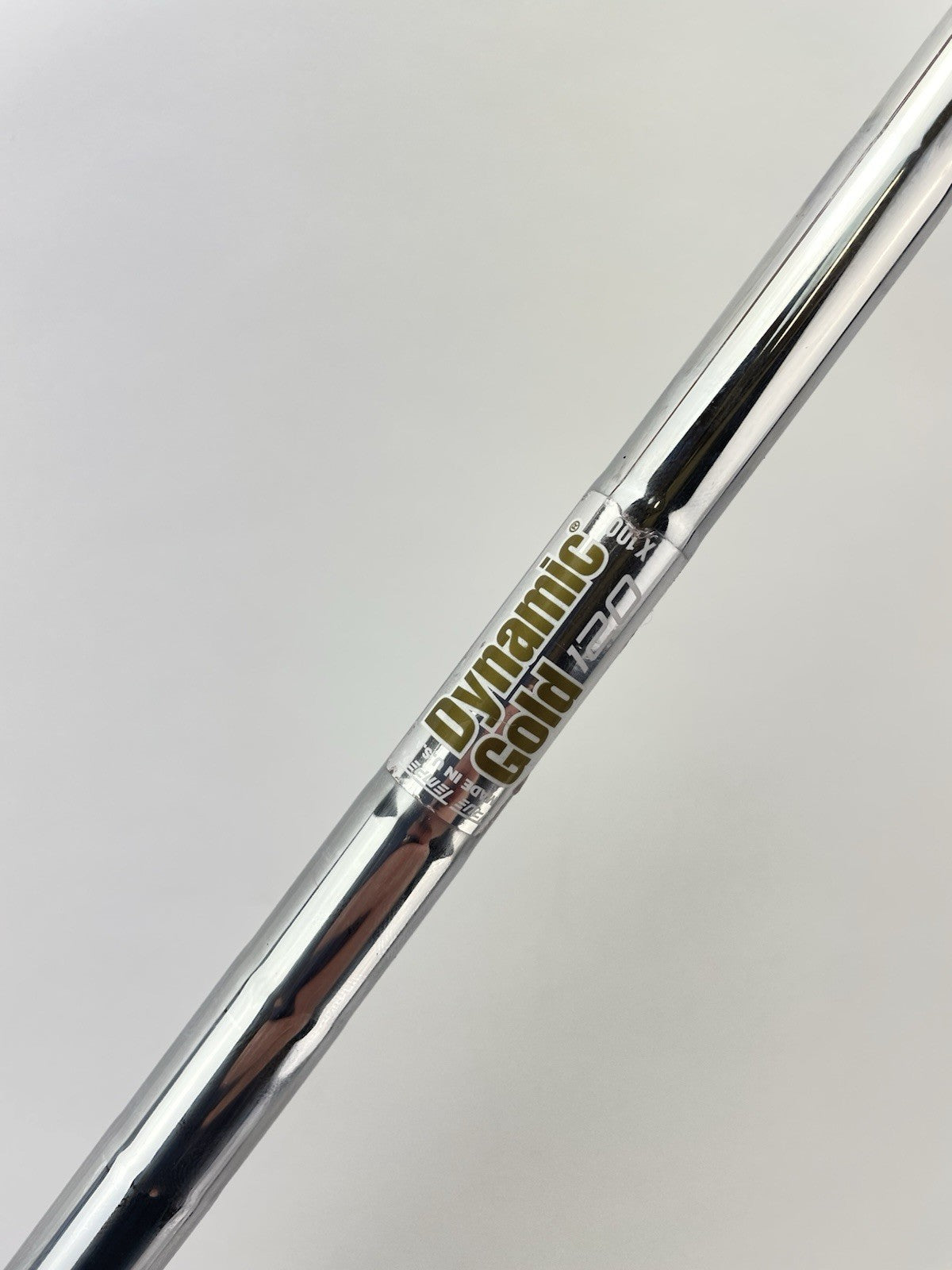 Dynamic Gold 120 Iron Shaft X100 X Flex Steel 35.75 /0.355 Tapered /281693