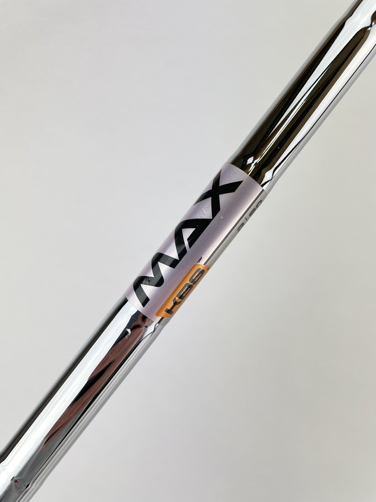 KBS Max Iron Shaft 80 Regular Flex Steel 35.5” /0.370 Parallel /220052