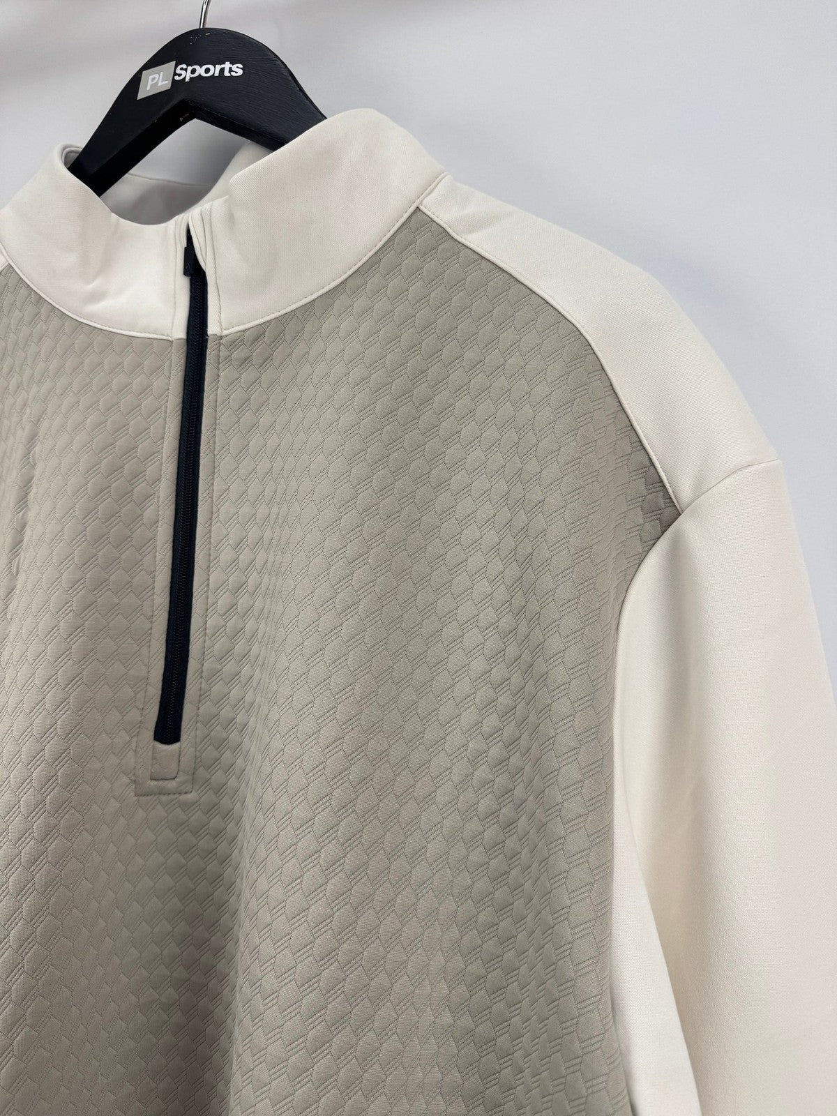 PING Nolan P03766 Golf Pullover Jacket Men's XXL Willow/Egret Water-Res/312932