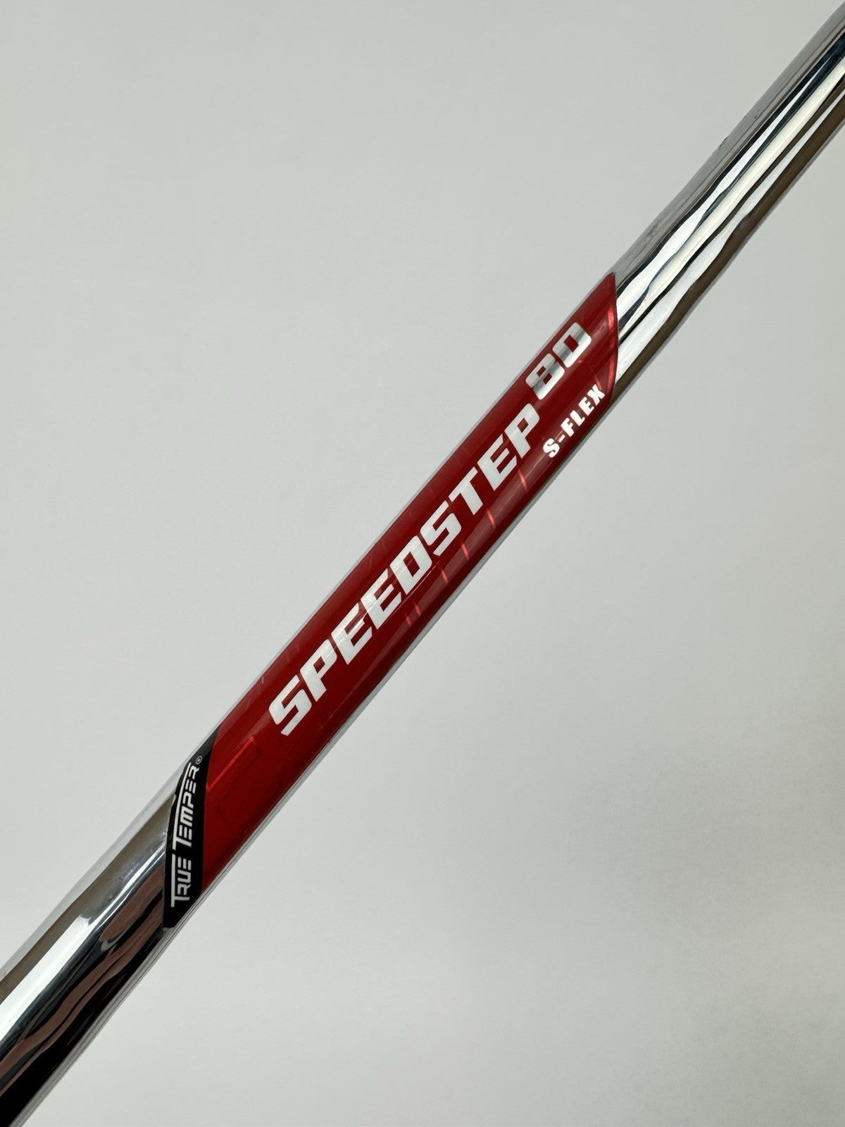 True Temper SpeedStep 80 Iron Shaft Stiff Flex Steel 36.25”/0.370 Parallel/339390