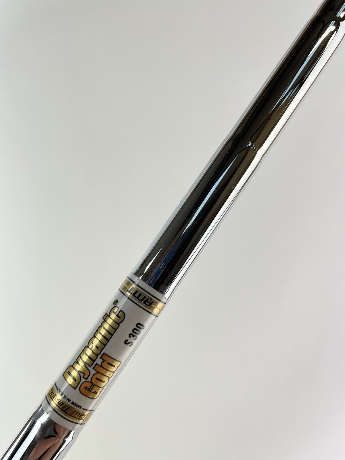 Dynamic Gold AMT Iron Shaft S300 Stiff Flex Steel 35.5" /0.355 Tapered /139805