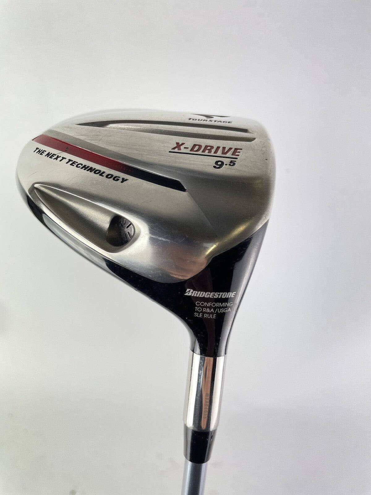 Bridgestone X-Drive Driver 9.5* Matrix Red Tie X Flex Graphite /New Grip /146630