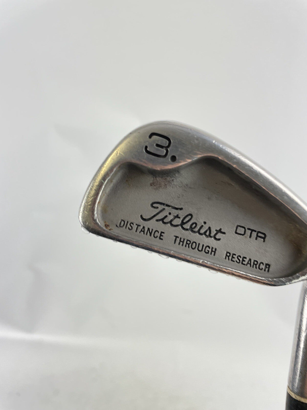 Titleist 3 Iron DTR Black Dot R300U Regular Steel /Right Handed /New Grip /89393