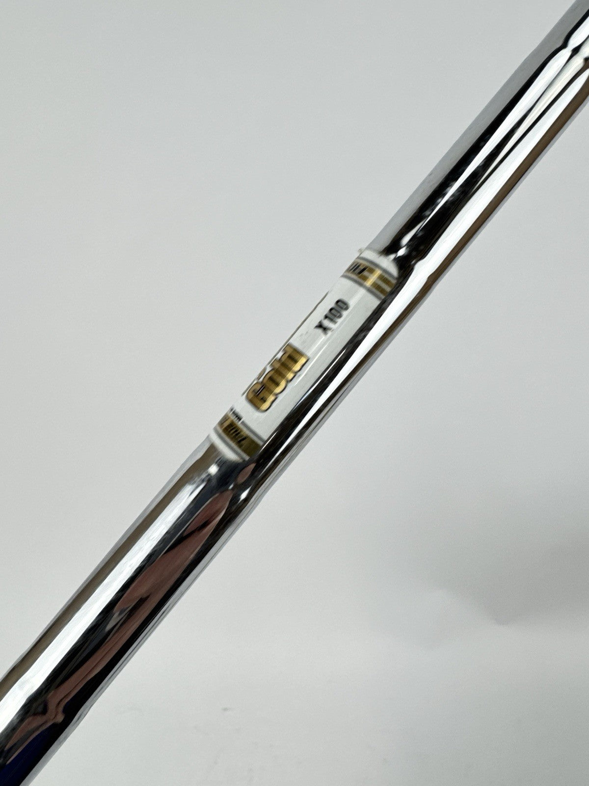 Dynamic Gold AMT Iron Shaft X100 Extra Stiff Steel 35.5 /0.355 Tapered /322524