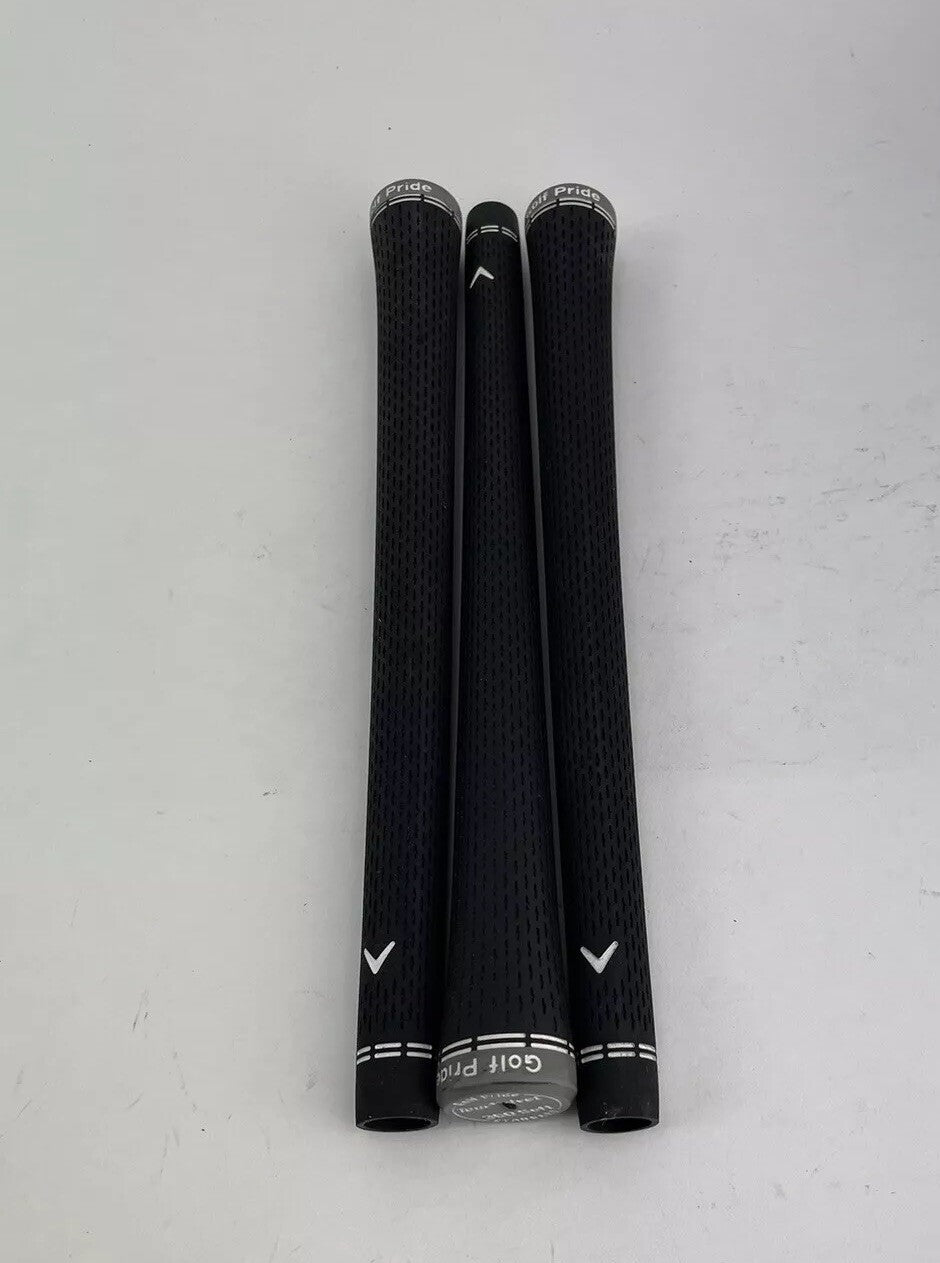Golf Pride Tour Velvet 360 Soft Grips (3) Standard /Black /Grey /Pulled /304900