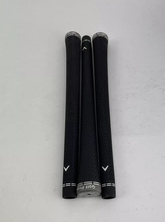 Golf Pride Tour Velvet 360 Soft Grips (3) Standard /Black /Grey /Pulled /304900