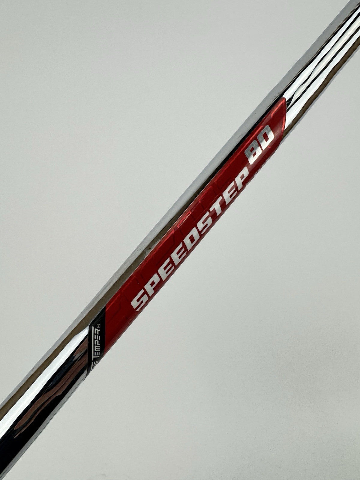 True Temper SpeedStep 80 Iron Shaft Stiff Flex Steel 36.25”/0.370 Parallel/331171