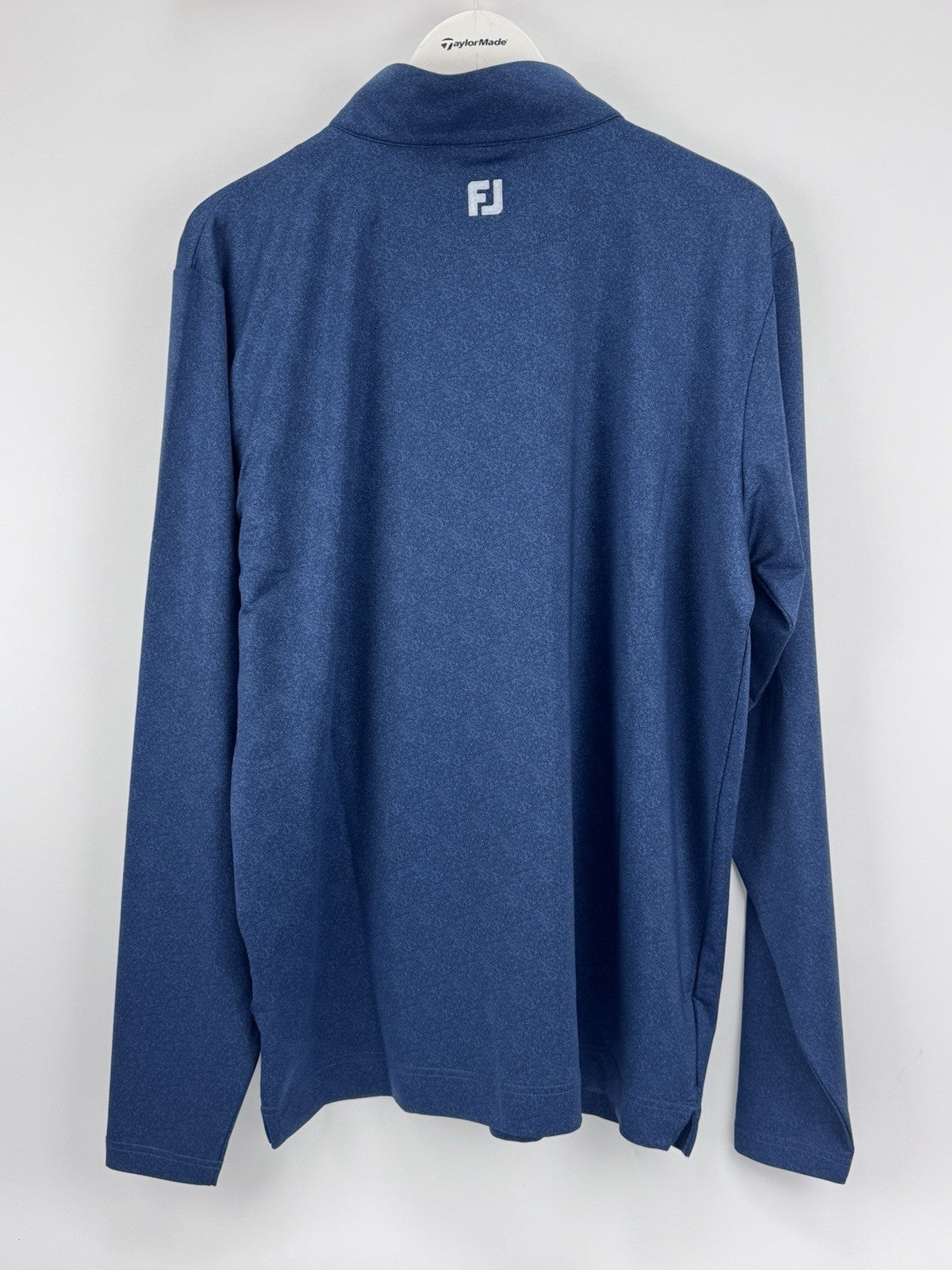 FootJoy Speckle Print Chill-Out Golf Pullover Men's Size Large/ Navy Blue/ 317128