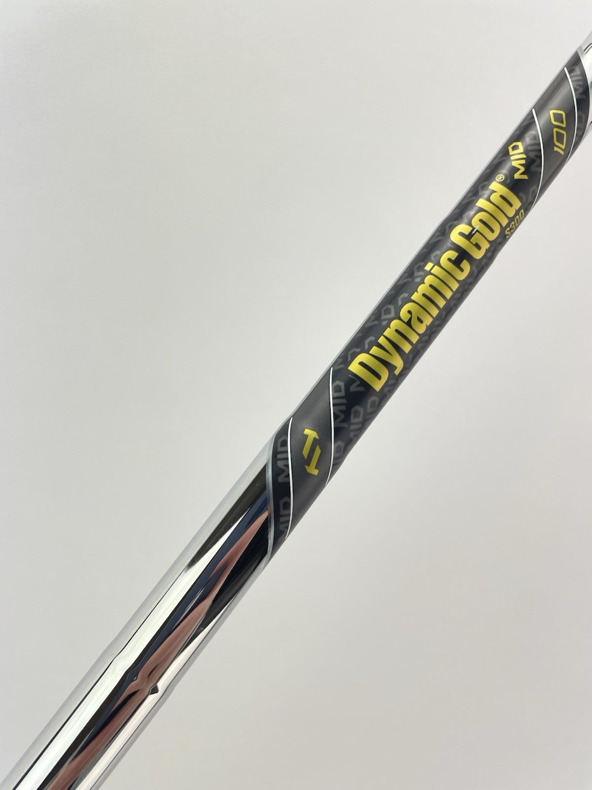 Dynamic Gold Mid 100 Iron Shaft Stiff Flex Steel 35.5” /0.355 Tapered /300212