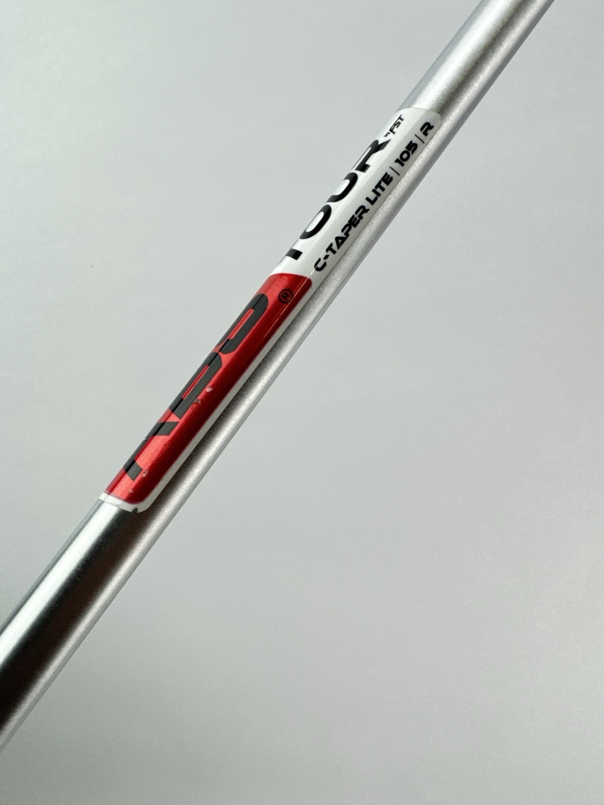 KBS Tour C-Taper Lite Iron Shaft 105 Regular Flex Steel 35.5/0.355 Tapered/270913