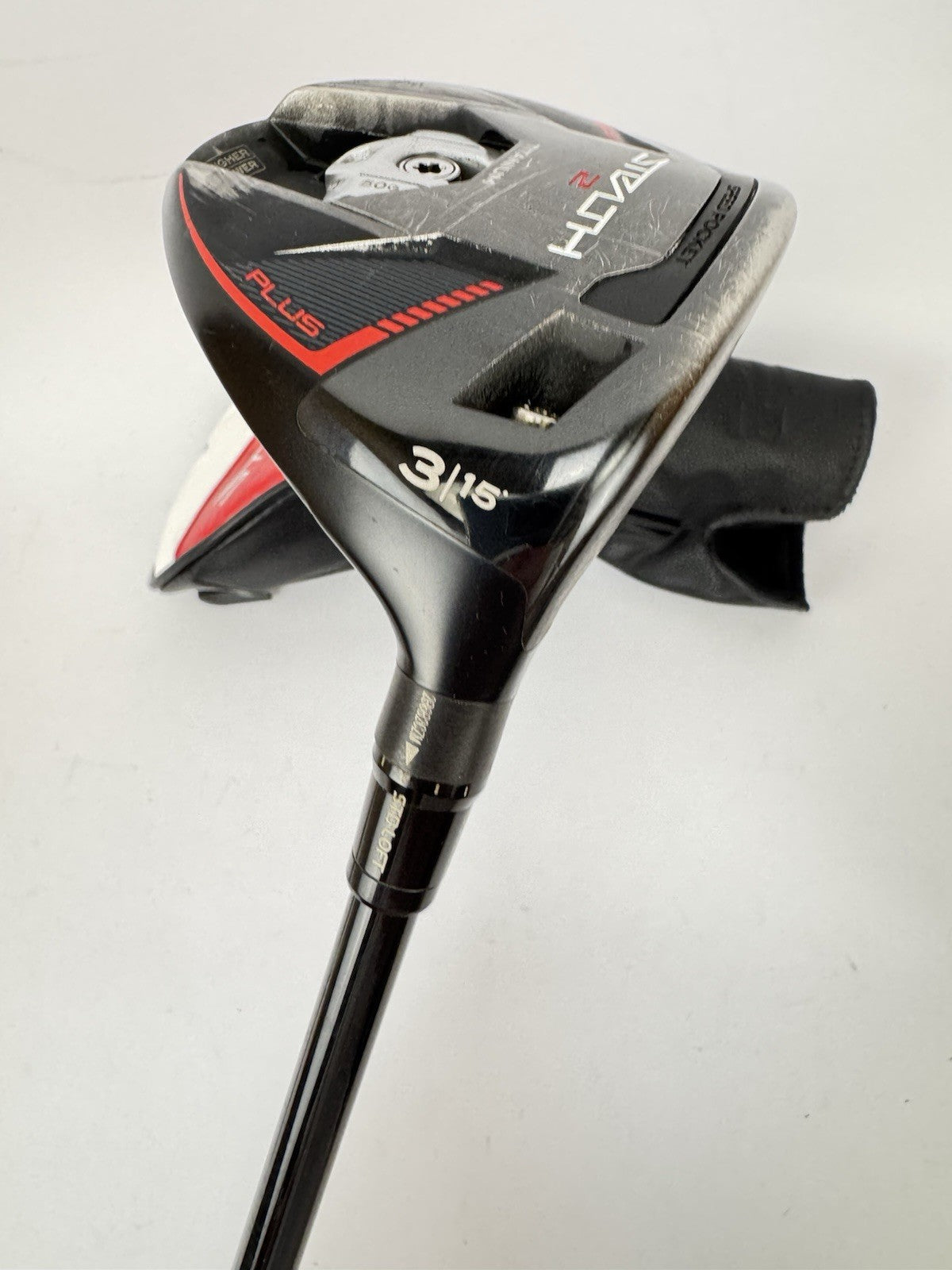Taylormade Stealth 2 Plus 3 Wood 15* Kai Li Red 75 Stiff Graphite /349391