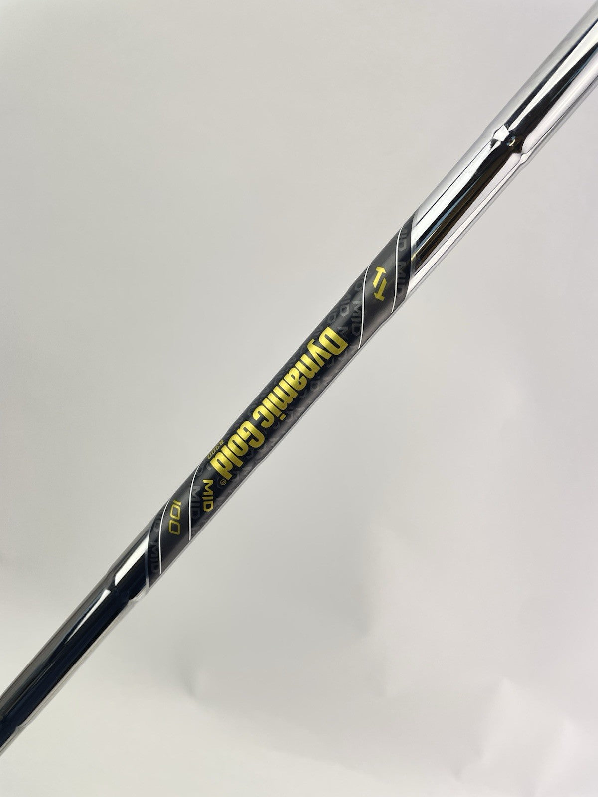 Dynamic Gold Mid 100 Iron Shaft Regular Flex Steel 35.5” /0.370 Parallel /302857