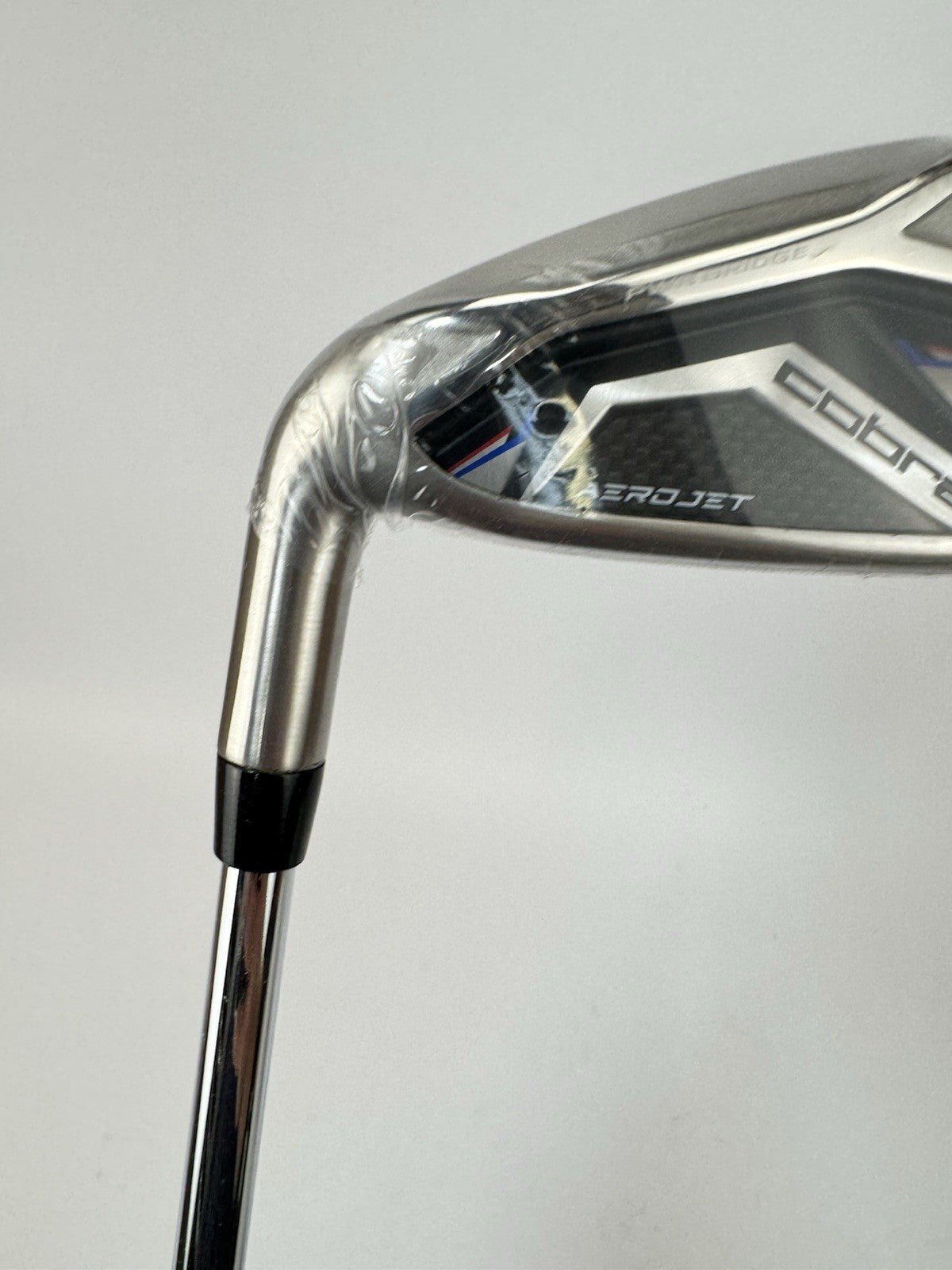 Cobra Aerojet 4 Iron Left Handed 18.5* KBS Tour Regular Flex Steel /New /359391