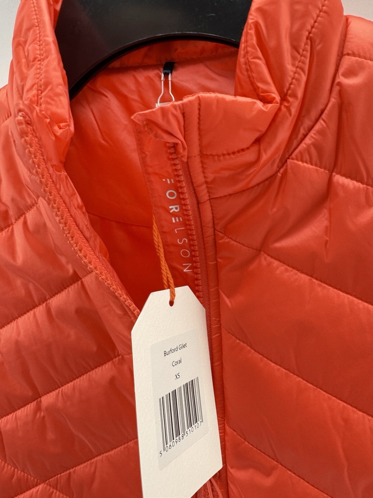 Forelson Golf Women’s Gilet Burford Coral Colour UK XS /New /214567