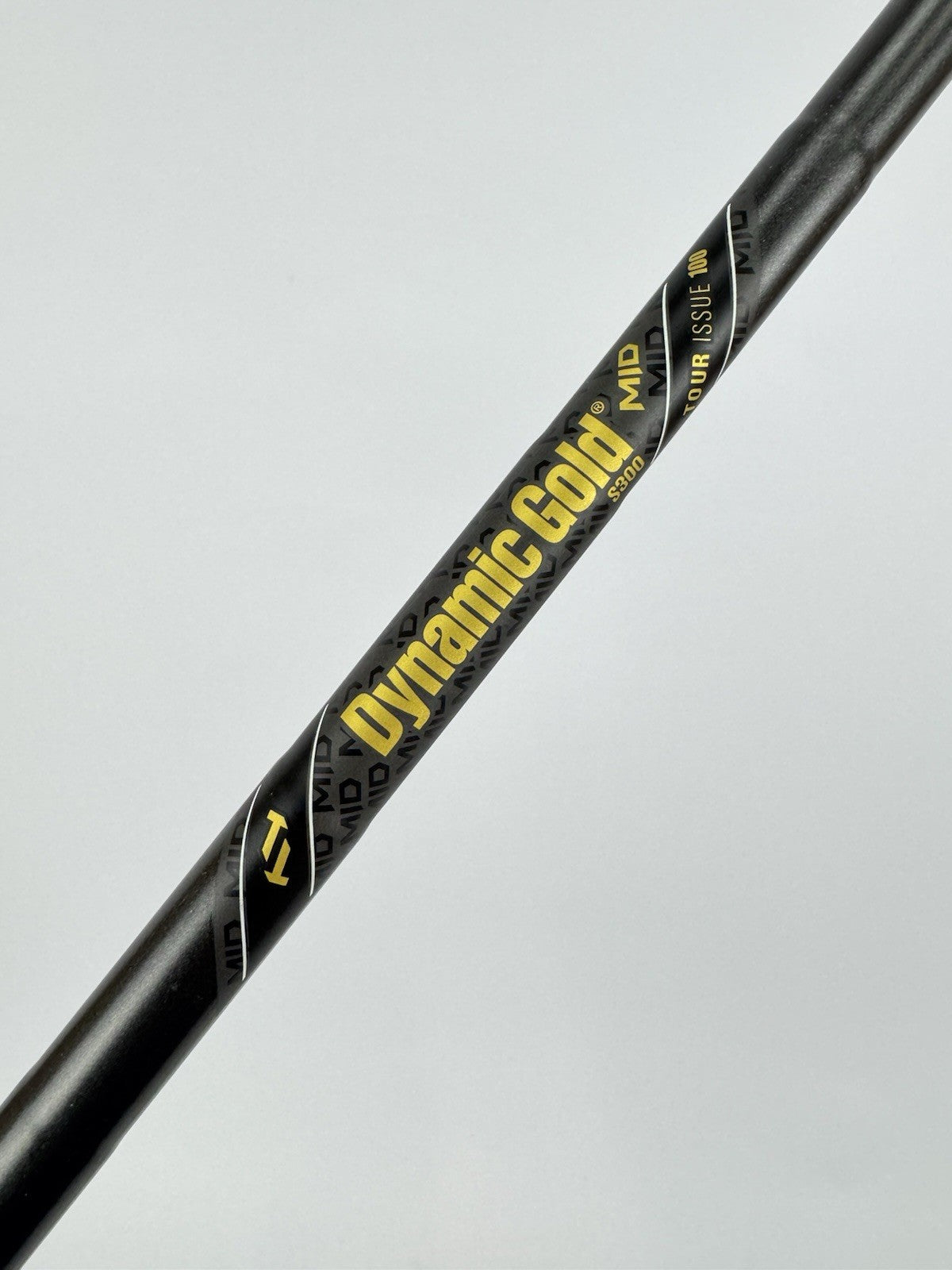 Dynamic Gold Tour Issue Iron Shaft Mid R300 Regular Steel Blackout 35.5” /316320