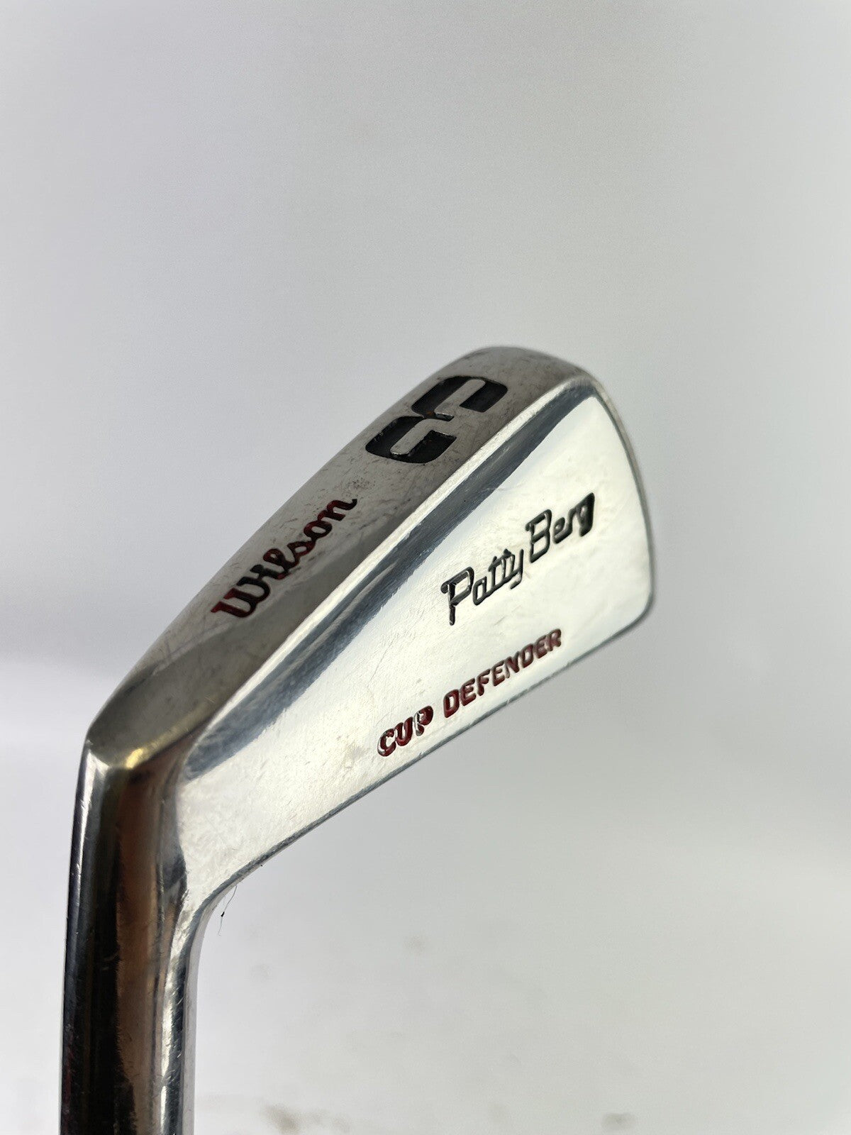 Wilson Golf Patty Berg Blade 3 Iron Ladies Steel/ Left Handed/ New Grip/ 28751