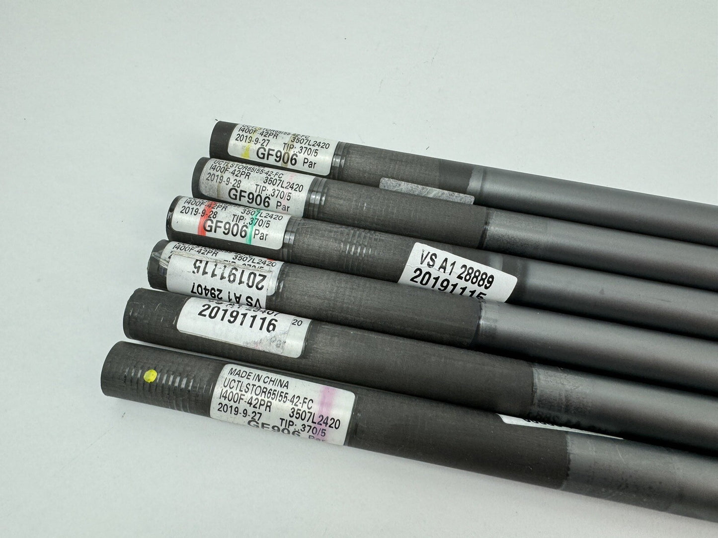 Catalyst 65 Iron Shaft Set (6) 5.5 Regular Flex Graphite /0.370 Parallel /193358
