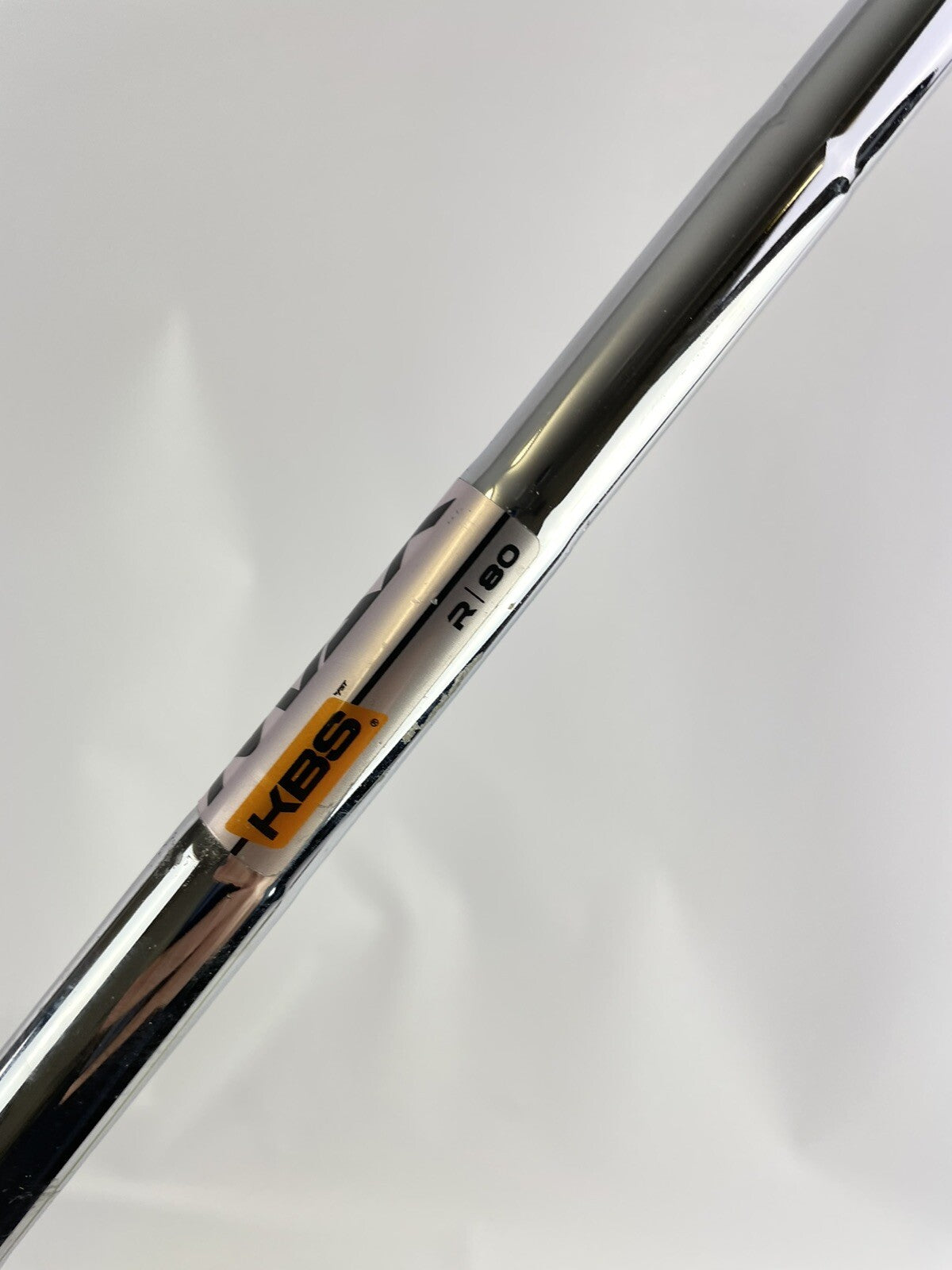 KBS Max Iron Shaft 80 Regular Flex Steel 35” /0.370 Parallel /83242