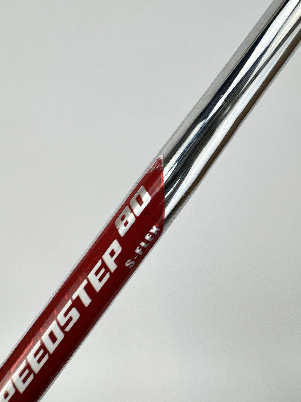 True Temper SpeedStep 80 Iron Shaft Stiff Flex Steel 35.25”/0.370 Parallel/338386