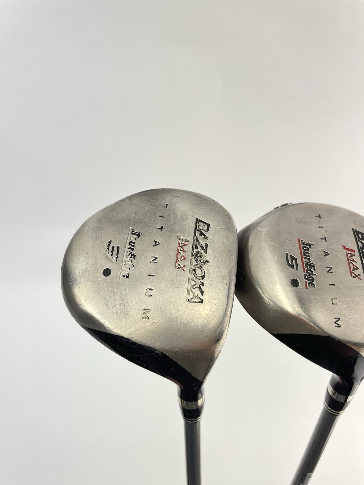 Tour Edge Bazooka Fairway Set 3&5 Regular Flex Graphite /Right /New Grips /278211