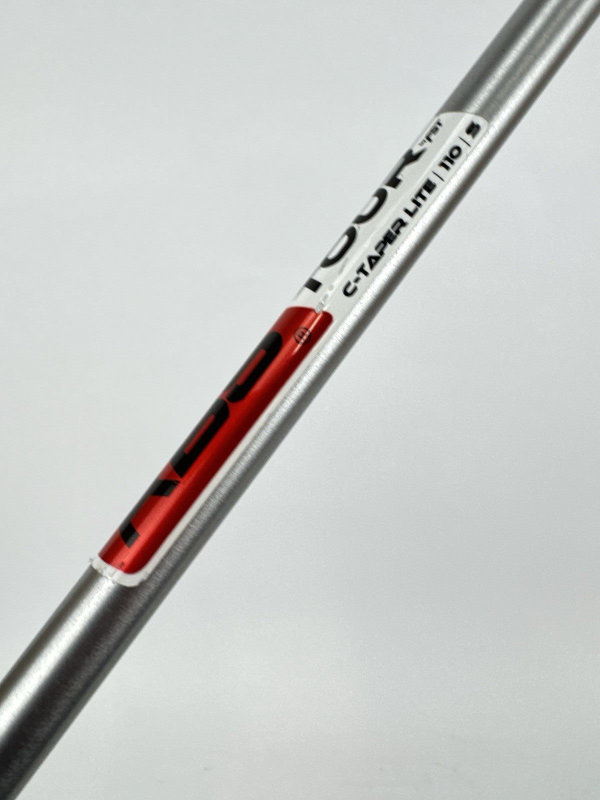 KBS Tour C-Taper Lite Iron Shaft 110 Stiff Flex Steel 35.5”/0.355 Tapered/318733