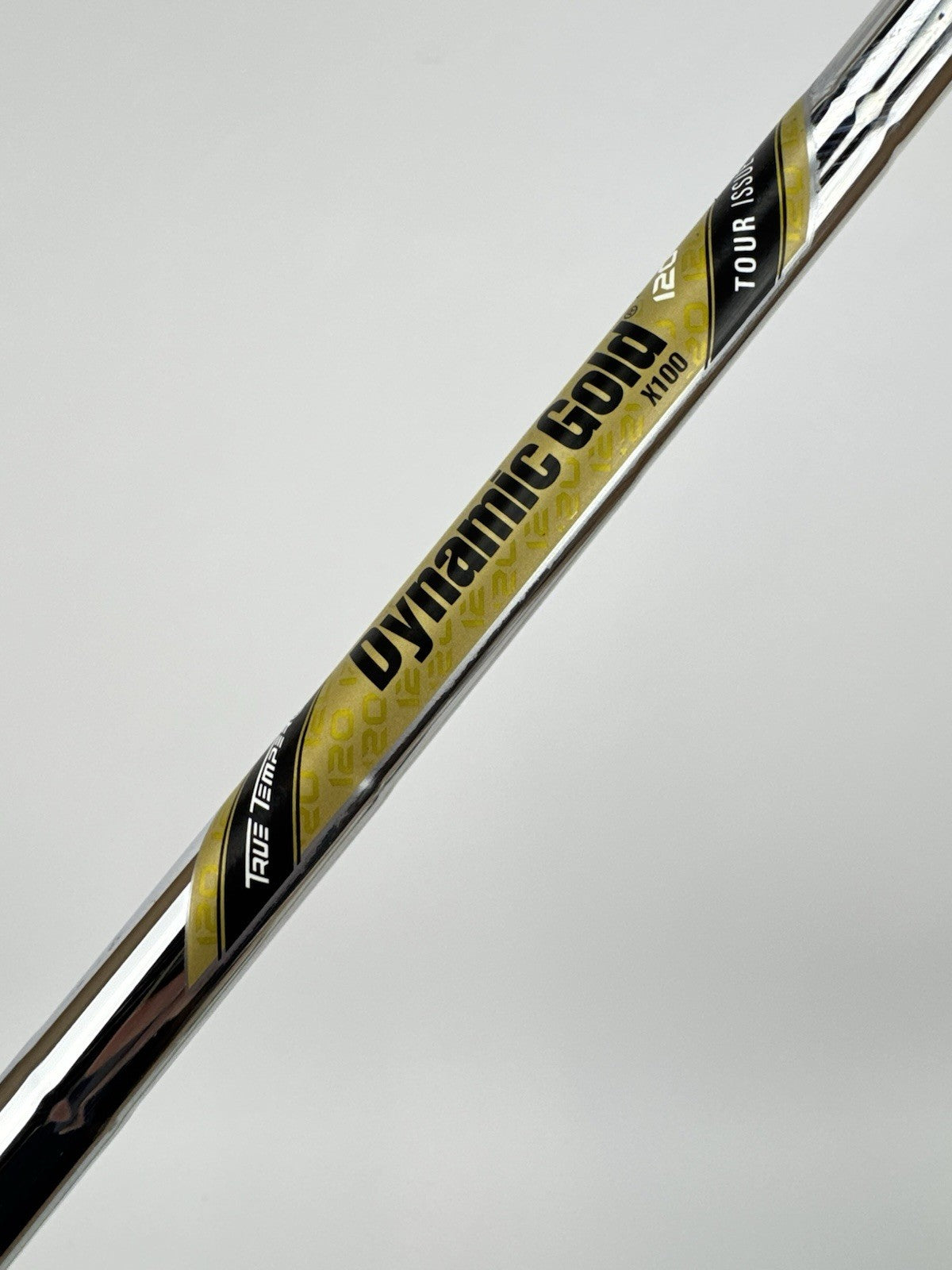 Dynamic Gold X100 Iron Shaft Tour Issue X Flex Steel 35.75”:0.355 Tapered /327673