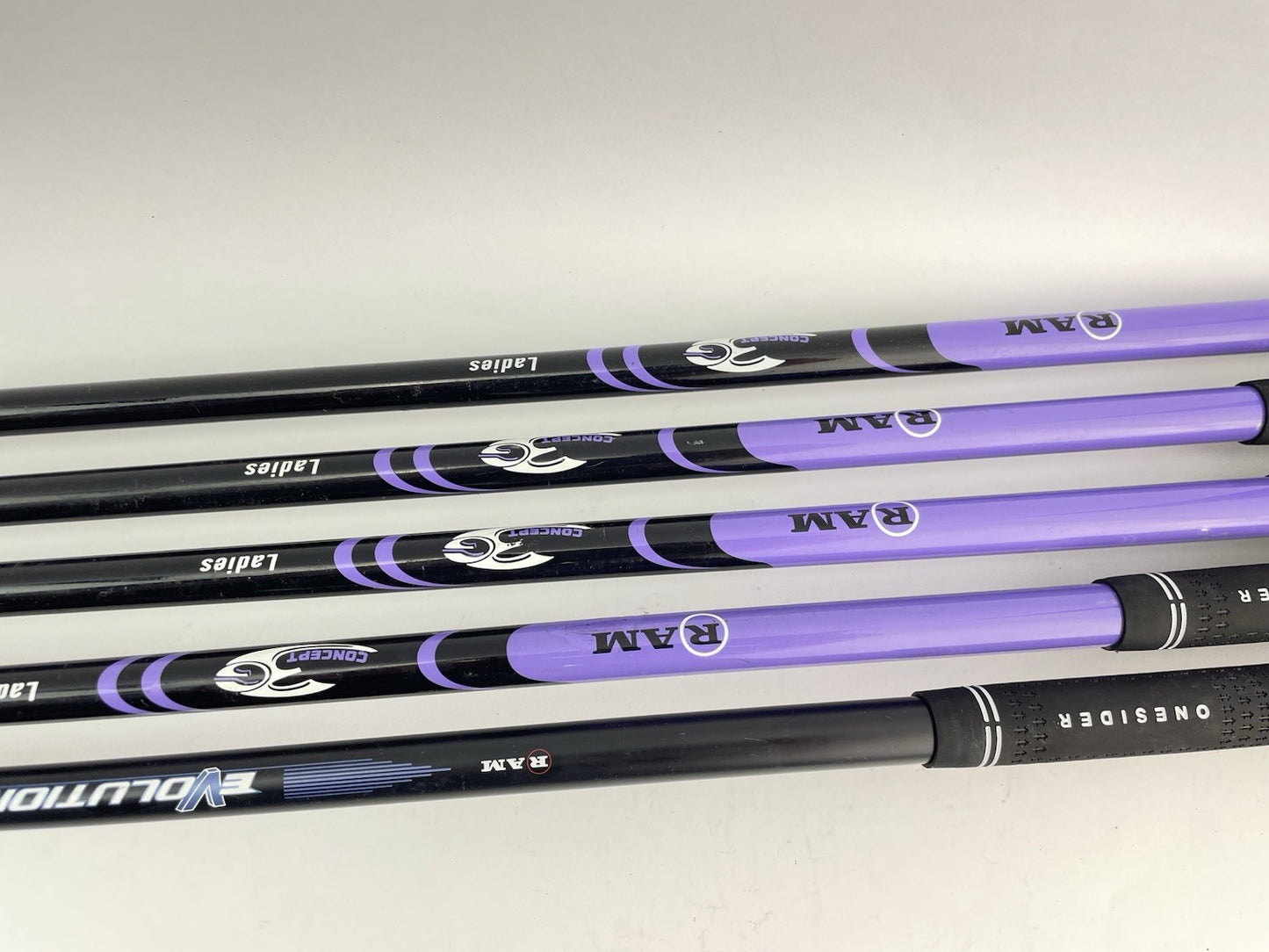 Ram Golf Package Set 12 Clubs Ladies Flex Graphite /Right /New Grips /Bag /2635913