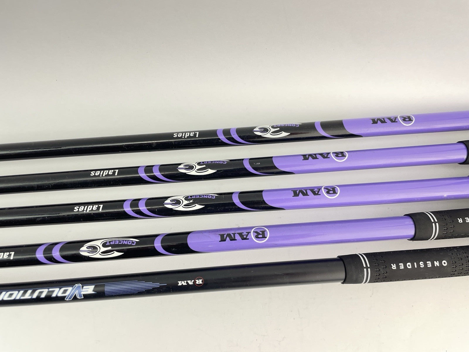 Ram Golf Package Set 12 Clubs Ladies Flex Graphite /Right /New Grips /Bag /2635913