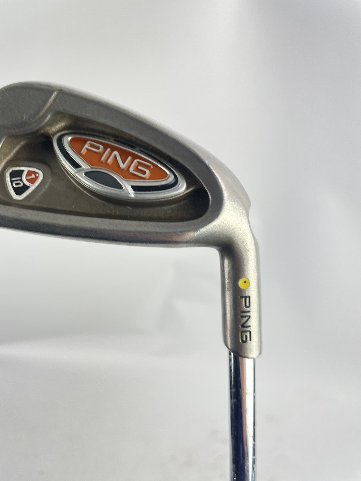 Ping i10 7 Iron Yellow Dot Awt Stiff Flex Steel /Right /New Grip /Right /52582