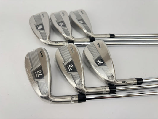 Sub70 699 Irons V2 5-PW Left Handed Elevate MPH 85 Regular Steel /New /344750