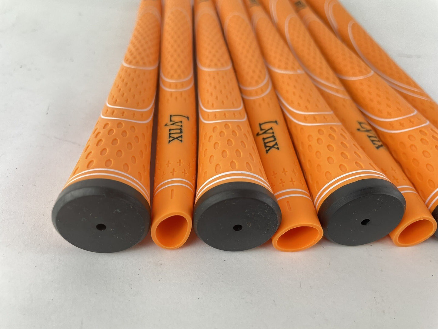 Lynx Golf Grips Mens (8) Orange/Black /Standard Size /Brand New8