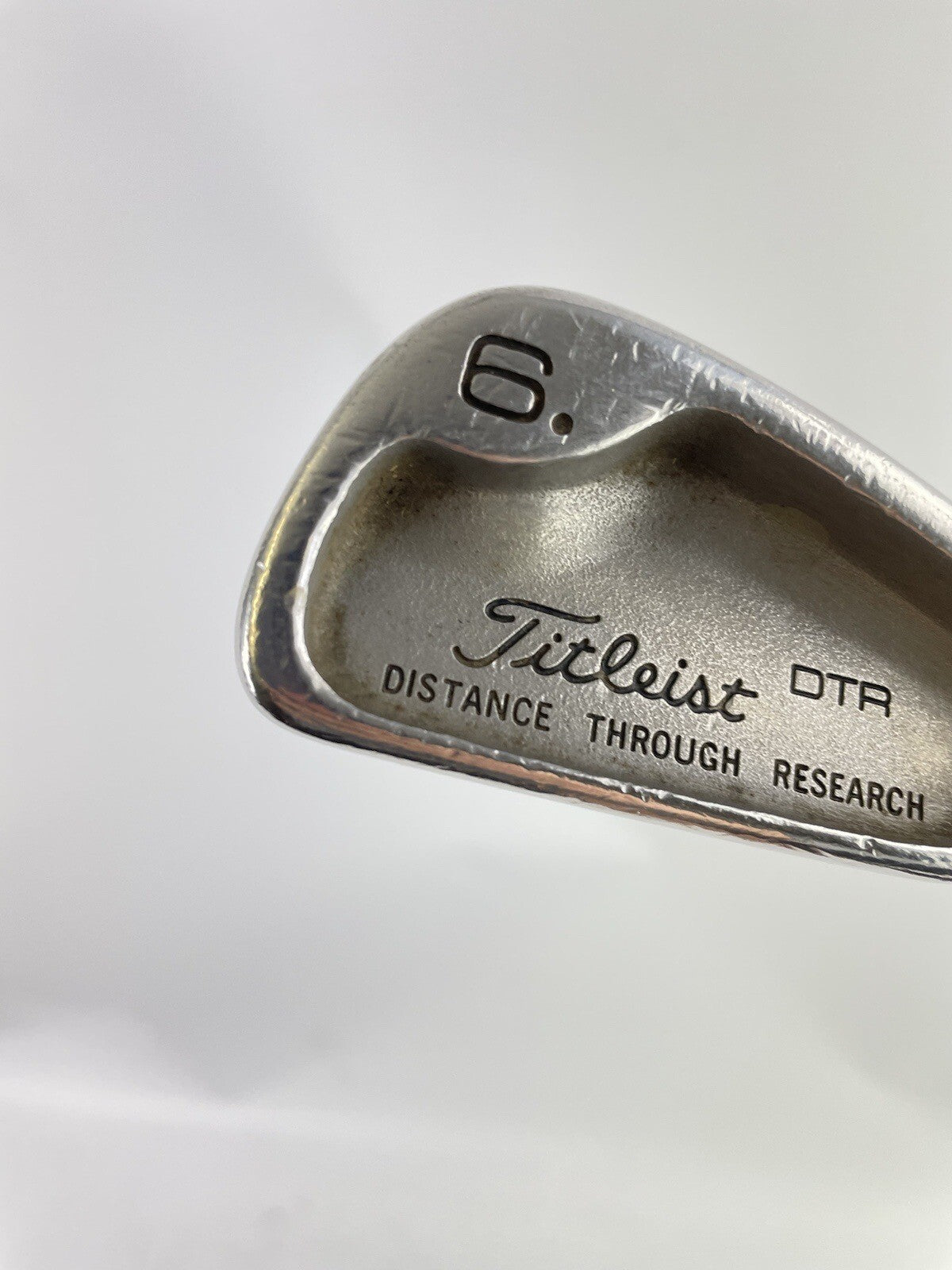 Titleist DTR 6 Iron Black Dot Regular Flex Steel /Right Handed /New Grip /76561
